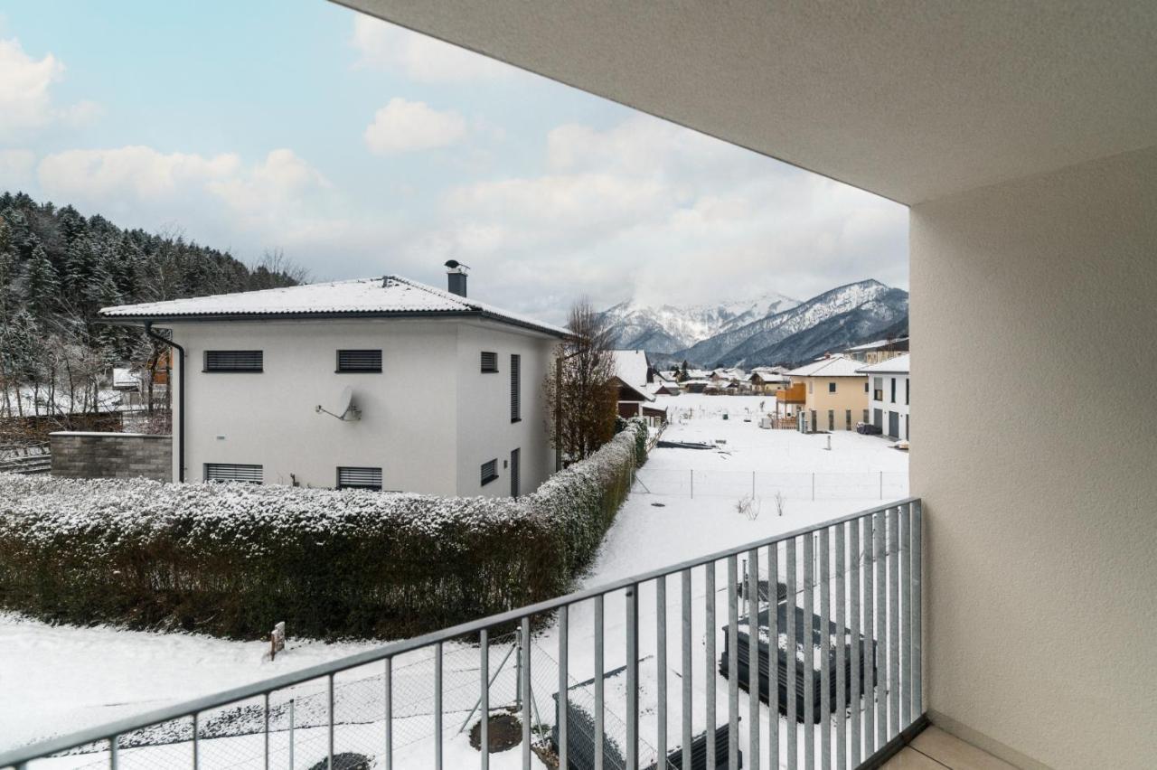 Ferienwohnung Bergsonne Mit Sonnenbalkon Und Tiefgaragen Parkplatz Bad Ischl Dış mekan fotoğraf